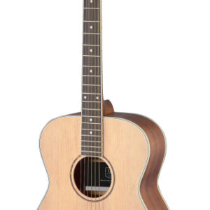 J.N GUITARS ASY-A LH Asyla-serie akoestische 4/4 auditorium gitaar met massief sparren bovenblad; linkshandig