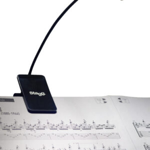 STAGG MUS-LED 6 Universele LED-lamp, vrijstaand en als clip-onlamp te gebruiken