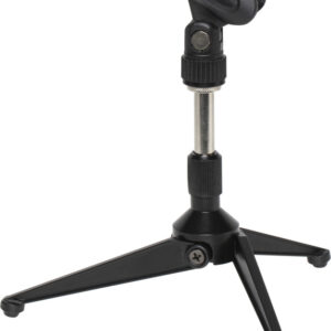STAGG MIS-1000BK Microfoonstatief met inklapbare poten, tafelmodel
