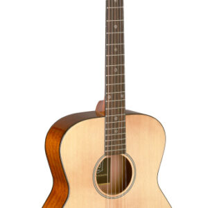 J.N GUITARS BES-A N Naturelkleurige akoestische gitaar, auditoriummodel met massief sparren top, Bessie-serie