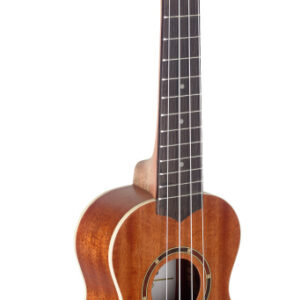 STAGG US-30 Traditionele sopraanukelele met sapele bovenblad, inclusief hoes