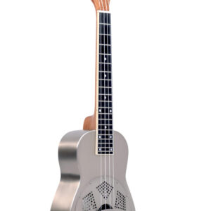 GOLD TONE RESOUKE TENOR Resonator ukelele, tenormensuur, metalen body, met hoes