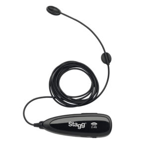STAGG SUW 12BC Draadloze contactmicrofoonset met zender en ontvanger