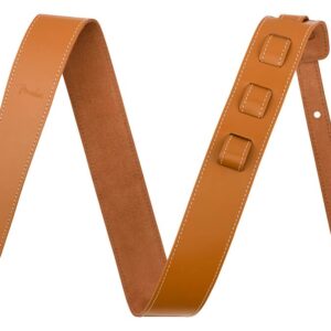 Fender  0990642120 Essentials 2" leather guitar strap
