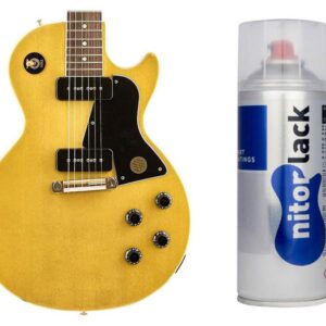 NitorLACK nitrocellulose paint N250800160 TV yellow - 400ml aerosol