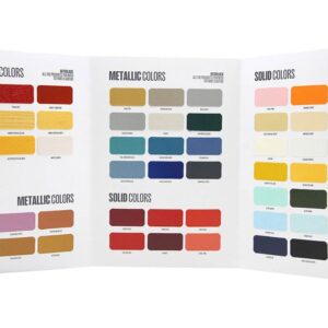 NitorLACK  N880133106 colour chart