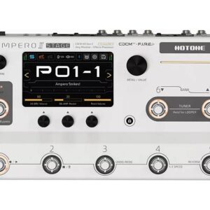 HoTone Ampero Series MP-380 amp modeler and effects processor AMPERO II STAGE
