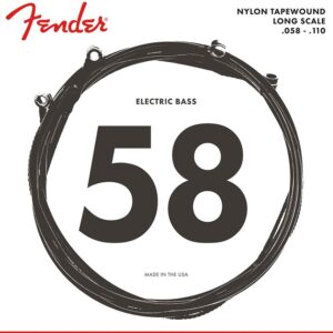 Fender Nylon 9120s F-9120M string set electric bass (fretless)