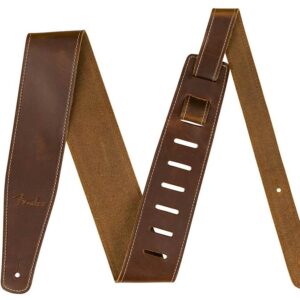Fender  0990641021 broken-in leather strap