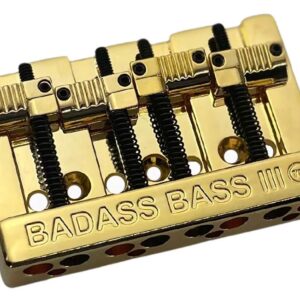 Allparts  BB3343002 Leo Quan® Badass III™ 4-string bass bridge