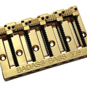 Allparts  BB3345002 Leo Quan® Badass V™ 5-string bass bridge
