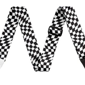 Fender  0990637288 wavy checkerboard polyester strap